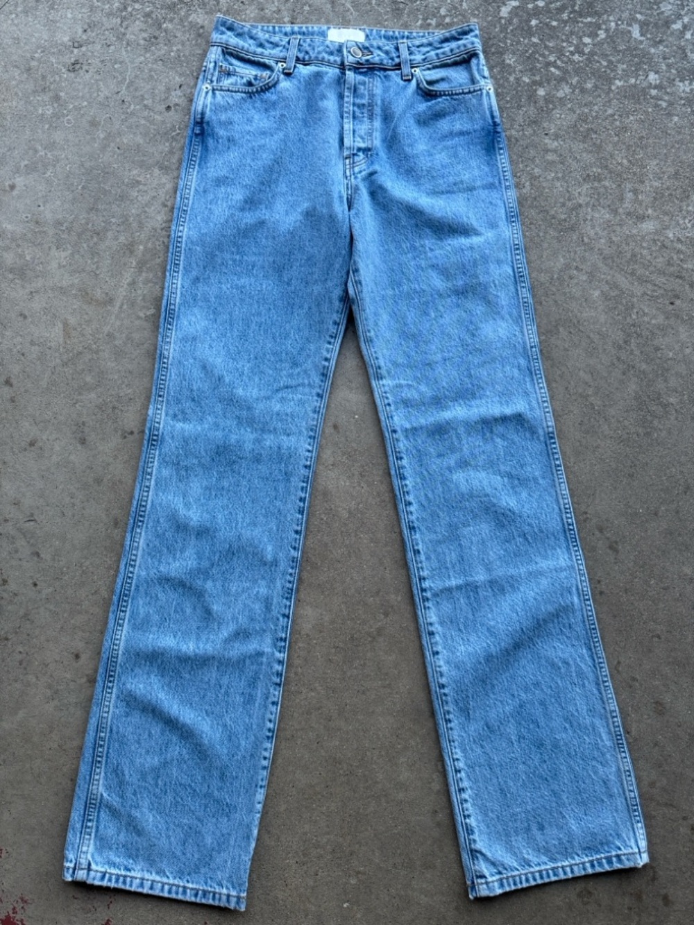 Same THE PERFECT JEAN Button Fly Size 28 x 35 Long Retail 428.00 - Picture 7 of 16